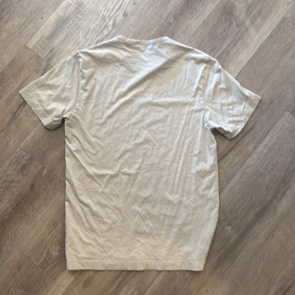 Theory Men’s Precise Pima Cotton Tee in Vapor Grey size S - Picture 8 of 12